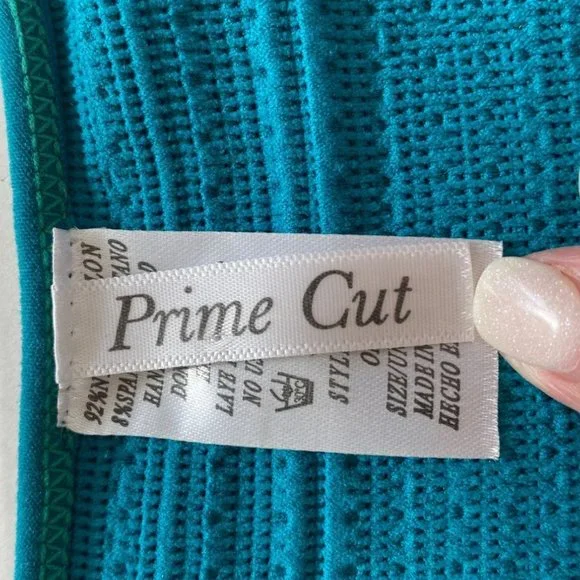 Prime Cut Womens Blue Stretch Bodycon Dress with Cutout one Size Mobwife Y2K - Picture 3 of 7